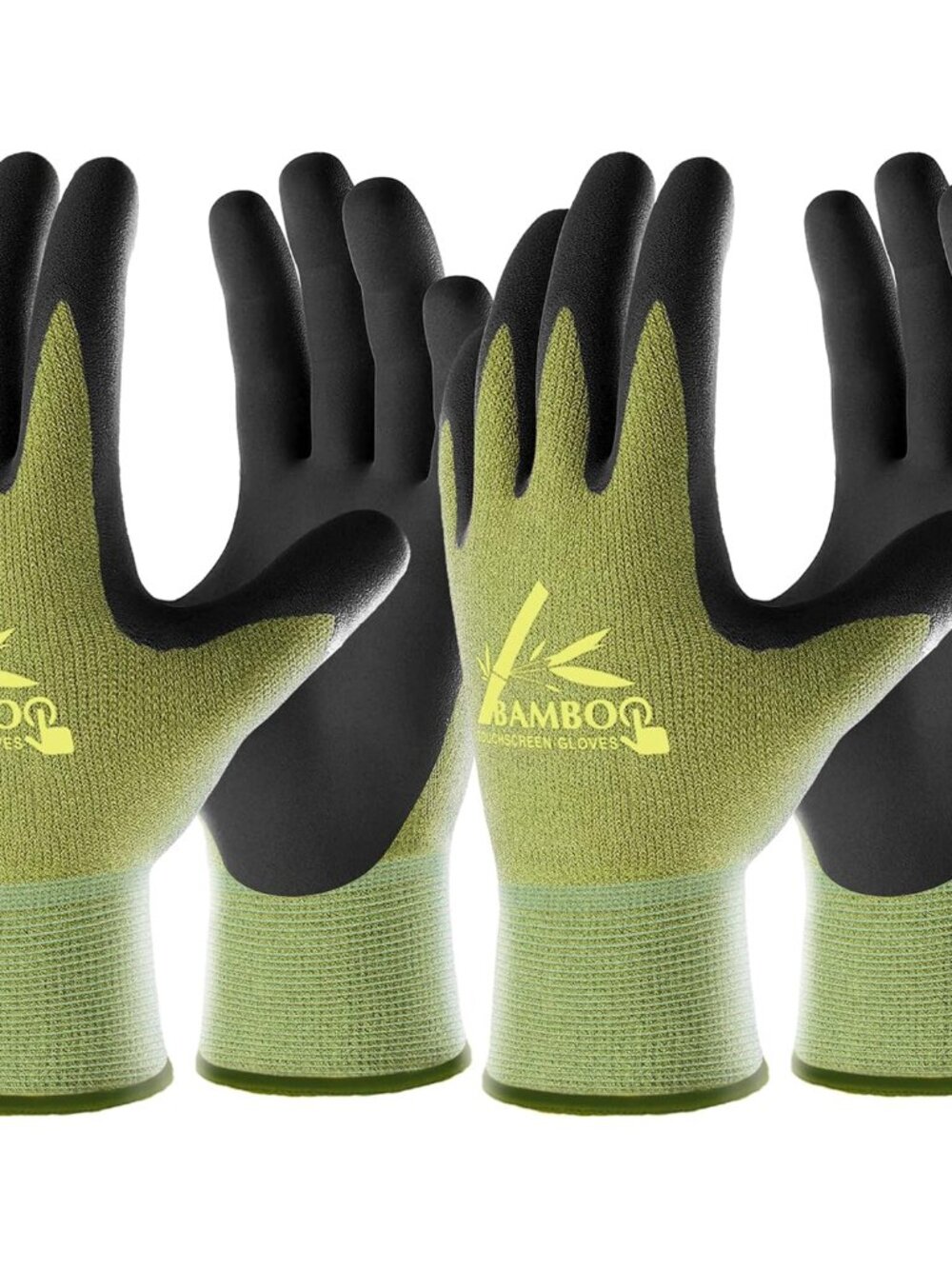 Gardening Working Gloves, Touchscreen, Nitrile Coated